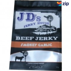 JD'S SMOKEYGARLIC (SMK-GRL) - 50g Smokey Garlic Beef Jerky